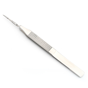 Pince à épiler droite en acier inoxydable KEWO, type inversé, pour lentilles ophtalmiques, Nucleotome de classe I, micro-instrument ophtalmique - Product Image 2
