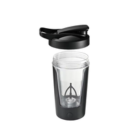 Botol Shaker Elektrik Tritan 450ml yang Dapat Disesuaikan, Mixer Vortex Isi Ulang USB, Cangkir Protein Anti Gumpal untuk Olahraga, Gym, dan Kebugaran