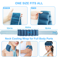 World-Bio Écharpe de refroidissement réutilisable Chats et chiens Cou Ice Pack Gel Cooler Body Cooling Products Hot & Cold Packs