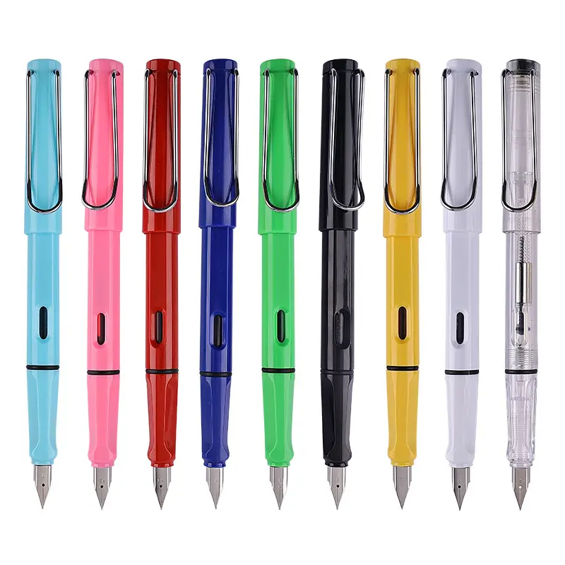 Penna stilografica in plastica ABS personalizzata promozionale di alta qualità per la scuola