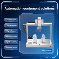 Machine à souder automatique rotative à six axes et double tête Jinma, robot de soudage à 6 axes et double tête avec température réglable