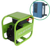 Pompe à eau solaire de surface AC/DC 4HP, pompe d'irrigation solaire pour l'approvisionnement en eau agricole des fermes, faible MOQ, OEM