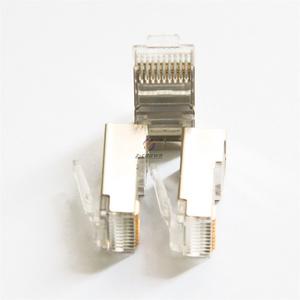 Conectores FTP Blindados Cat7 Cat6a 8p8c, <span class=keywords><strong>Conector</strong></span> Ethernet sin Herramientas, <span class=keywords><strong>Conector</strong></span> de Cable LAN, <span class=keywords><strong>Conector</strong></span> RJ45, <span class=keywords><strong>Conector</strong></span> <span class=keywords><strong>RJ11</strong></span>, Enchufe Modular Cat6 - Product Image 3