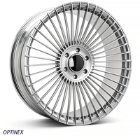 Jantes forgées sur mesure en 3 parties à rayons multiples 19 20 21 22 23 24 25 pouces 5x120 5x114.3 5x112 pour Ferrari Lamborghini Rolls-Royce