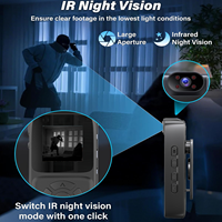 Caméra d'action 4K Full HD avec vision nocturne, lecteur MicroSD, mini caméra pour casque de moto, caméra sport ultra DV portable pour vlog de voyage
