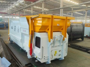 Station de transfert de déchets diesel, nouvelle station de compression des ordures, solution tout-en-un, station de compression des ordures mobile de 12 m³ - Product Image 4