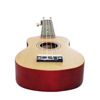Oem Musical Instrument Factory 21-inch soprano Basswood Plywood Body Ukulele with Nylon String