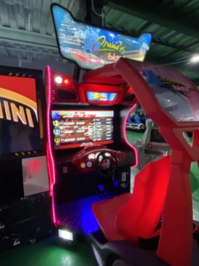 Simulador de Carreras de Coches a Escala Operado con Monedas, Simulador de Conducción de Plástico y Metal, Cabina de Simulación de Carreras, Máquina de Juego Arcade FEC - Product Image 5