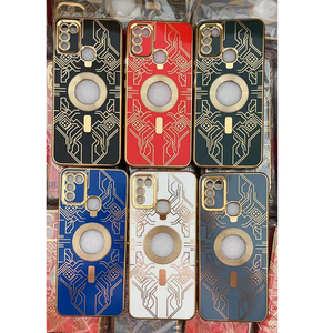 Funda protectora galvanizada 6D con patrón de CD para Tecno Spark 20 Pro Plus 20C, funda con tapa de TPU de silicona suave para tecno Spark go 2024 - Product Image 6