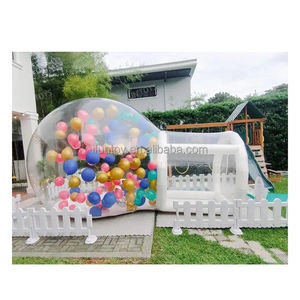 Carpa de <span class=keywords><strong>Burbujas</strong></span> de Cristal Interactiva para Decoración de Fiestas, Casa de Globos Inflables, Carpa para Eventos al Aire Libre para Niños y Adultos - Product Image 5