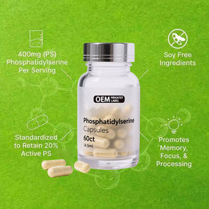 OEM gıda takviyeleri Vegan sağlık beyin sağlığı fosfatidilserin kapsülleri - Product Image 4