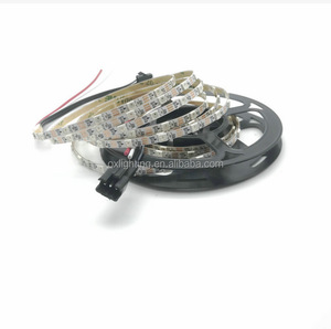 3mm 4mm 5mm 3535 Addressable Led Strip Tape DC 5V Rgbic 60leds 144leds White Black Slim <strong>Programmable</strong> Led Pixel Strip Light - Product Image 5