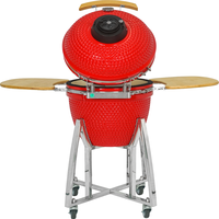 SEB KAMADO Fabricants de grils à charbon de céramique de 18 pouces Kamado Bono Grills jetables de cuisine