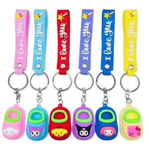 Wowei núi biển Anime <span class=keywords><strong>Keychain</strong></span> Đồ chơi con số PVC thương mại nước ngoài hot-bán Internet nổi tiếng túi Mặt dây chuyền Quà Tặng hợp thời trang cá mập - Product Image 4