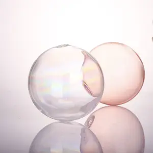 Reemplazo de pantalla de lámpara de globo de vidrio esmerilado con apertura colgante redonda de borosilicato de diferentes tamaños para luz colgante