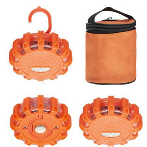 Venta al por mayor Tipo de batería USB Recargable Led Carretera Bengalas Seguridad Estroboscópico Intermitente Tráfico LED Advertencia Emergencia Flare Light V16 - Product Image 1