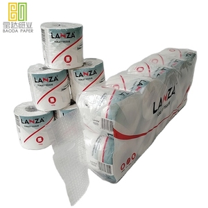 Nouveau produit Style moderne Chine <span class=keywords><strong>papier</strong></span> <span class=keywords><strong>toilette</strong></span> <span class=keywords><strong>professionnel</strong></span> 6pack 400 rouleaux de feuilles papiers <span class=keywords><strong>toilette</strong></span> - Product Image 1