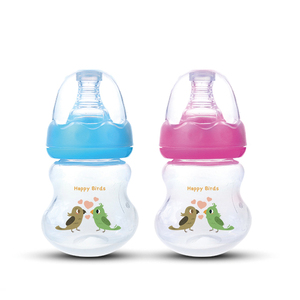 Bouteille d'alimentation pour bébé sans BPA, 60 ml, col standard en PP, biberon portable <span class=keywords><strong>mini</strong></span> pour nouveau-né avec tétine en silicone - Product Image 1