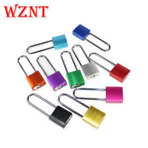 <span class=keywords><strong>Cadenas</strong></span> de sécurité en acier de 76 mm, triple revêtement chromé, couleur aluminium, avec option clé maîtresse, CE - Product Image 3