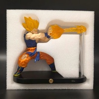 Modèle de figurine en PVC de 17 cm, Dragon Anime, attraction magnétique, Son Goku, Chaoz Saiyan, lumière, jouet