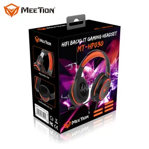 Prestazioni HIFI Professionale retroilluminata gaming headset stereo gaming headset cuffie 7.1 con il mic