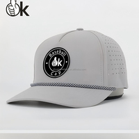 Gorra trucker de mezclilla al por mayor, gorra de hip hop, gorra de béisbol lisa con logo bordado, gorra de golf con cuerda
