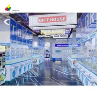 Griffe Machine Toronto Robotic Griffe Machine Location Jeux Jouet En Peluche Vending Arcade Métal Cabinet Poupée Machine Avec Bill Acceptor
