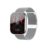 Smartwatch Ultra con Chiamate Bluetooth in Lega di Alluminio, Monitoraggio della Salute per iOS e Android, Impermeabile IP67, Relogio Smartwatch