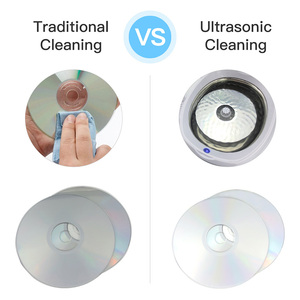 Mini máquina limpiadora ultrasónica portátil para el hogar de 750ml, <span class=keywords><strong>limpiador</strong></span> Digital, joyería, gafas, audífonos, limpiadores de maquinilla de afeitar - Product Image 4