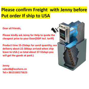 جهاز تنقية الهواء التجاري بالأشعة فوق البنفسجية Ecohero UV-218HP عالي النفاذية ينتج ضوء UVC لتقليل المركبات العضوية المتطايرة - Product Image 2