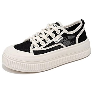 Zapatos Casuales de Estudiante con Cordones y Suela Gruesa para Aumentar la Estatura - Product Image 5