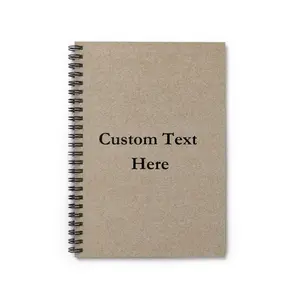 Fast delivery Custom Gold custom spiral journal A4 A5 Weekly Daily Planner Notebook dairy Printing