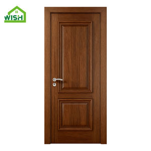 باب خشبي داخلي بتصميمات بسيطة، أبواب غرف داخلية مستوية لغرفة النوم، باب سادة بمفصلات للشقق، أبواب لوحية داخلية من خشب Mdf - Product Image 3