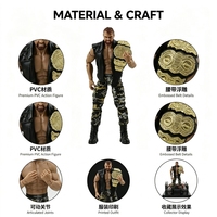 Figurine de Sport Militaire à Collectionner, Échelle 1:12, Jouet de Lutte en Coton, Cadeau pour Garçons, Fabrication OEM Personnalisée, Vente en Gros