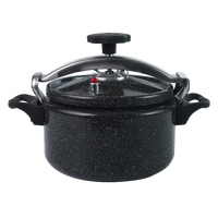Ensemble de casseroles en céramique écologiques de haute qualité, couleur personnalisable, fond en aluminium, durable, recyclable, compatible lave-vaisselle