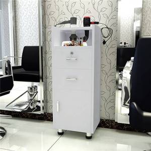 Wholesale Price Modern Metal Frame Hair Layer Cart With Dryer Holders Beauty Barber Salon <b>Trolley</b> - Product Image 2
