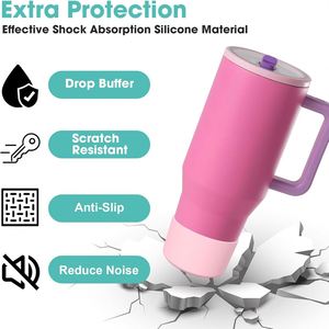 Meilleure Vente : Housse Antidérapante Réutilisable de 12 oz, Résistante à la Chaleur, en Silicone, pour Bouteille ou Gobelet - Product Image 2