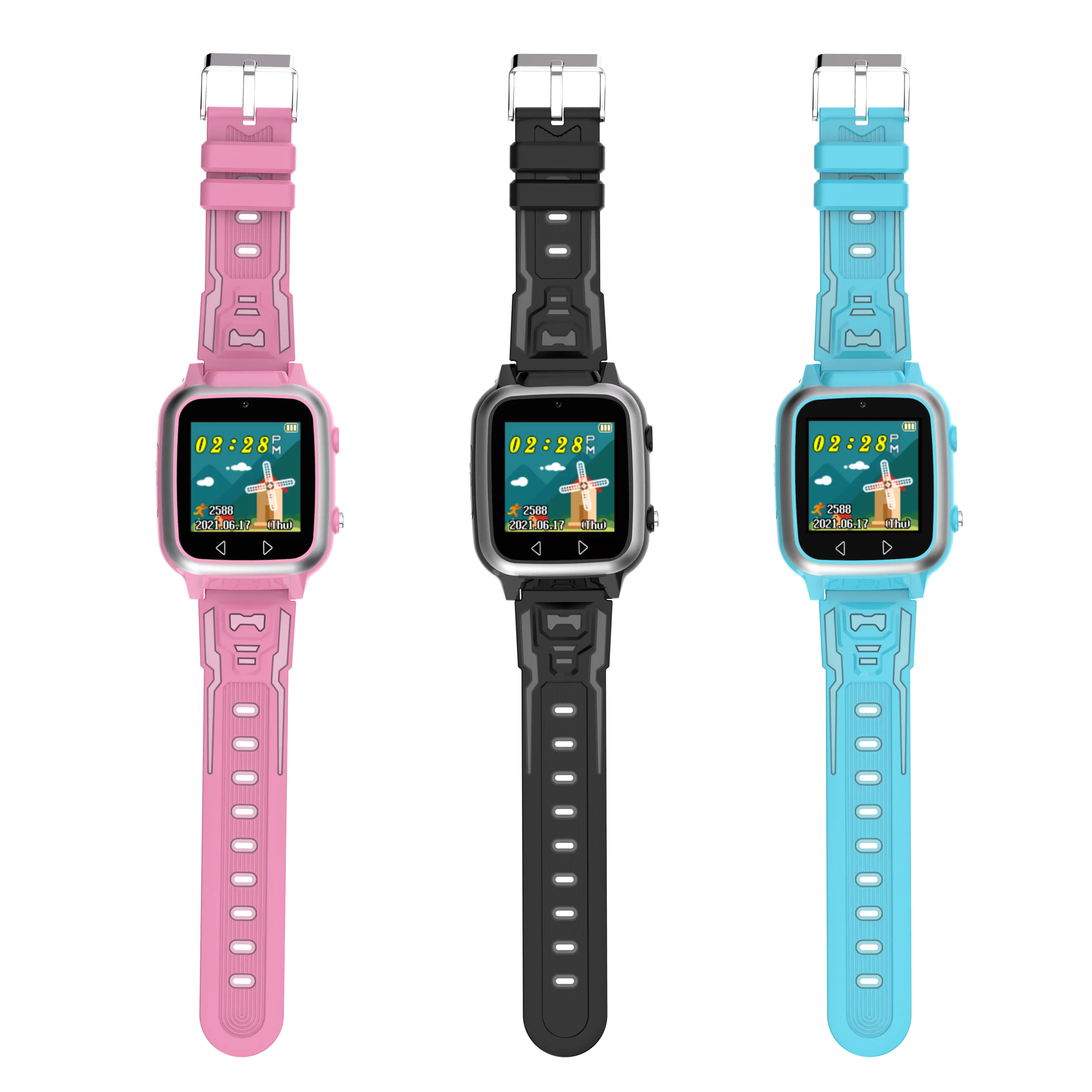 2022 fashion Y8 children smart bracelet mobile phone waterproof video call smart watch for kids baby gifts
