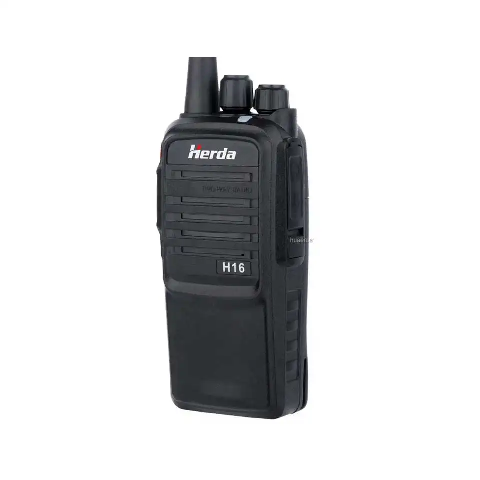 Low price H16 Long Range Walkie Talkie 30 Km 12 Watts High Power 16 Channels 3800 mAh Battery VHF/UHF Analog Two Way Radio