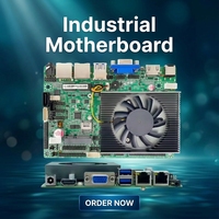 Vente directe d'usine, carte mère industrielle compacte et robuste 102x146mm, Intel 4ème et 5ème génération