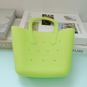 キッズバッグ、子供のための卸売カラフルなハンドヘルドシリコンビーチバッグ - Product Image 5