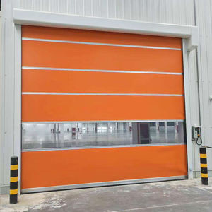 <span class=keywords><strong>Porte</strong></span> à enroulement industrielle en PVC haute vitesse sur mesure avec moteur servo et sécurité infrarouge pour la logistique <span class=keywords><strong>d</strong></span>'entrepôt - Product Image 3