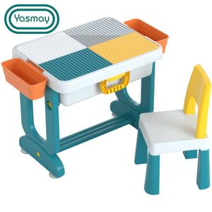Mesa de Juego Multifuncional de Plástico para Niños, Caja de Almacenamiento de Bloques de Construcción, Compatible con Legoinglys <span class=keywords><strong>Castle</strong></span> - Product Image 3