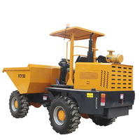 Chargeur articulé chinois de mine du diesel 4WD 2ton 5ton Béton Dumper Truck Bucket Attachment Farm Industries 3ton évalué 1ton