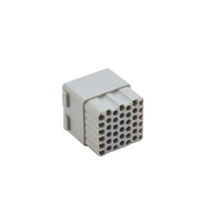 Connecteur modulaire femelle robuste 36 broches 10A de remplacement H2MDD-042-FC 09140363102