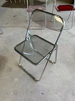 Chaises de jardin pliantes en métal et plastique, design contemporain rouge, vente en gros d'usine, pour usage extérieur