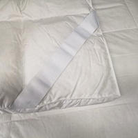 Surmatelas épais personnalisé en duvet de canard et d'oie, doux, à prix d'usine, pour la maison et l'hôtel, tailles King et Queen