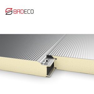 Tấm Panel Sandwich Kim Loại PU Cách Nhiệt Kết Nối liền mạch Dễ Lắp Đặt cho Ngoại Thất Nội Thất - Product Image 1