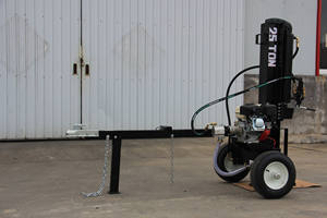 Divisor de troncos hidráulico de 24 toneladas Fendeuse Bois Holzspalter Divisor de troncos rápido - Product Image 3