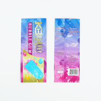 Recycler la crème glacée transparente emballage en plastique Lolly congelée sacs d'emballage imprimé personnalisé de glace Popsicle